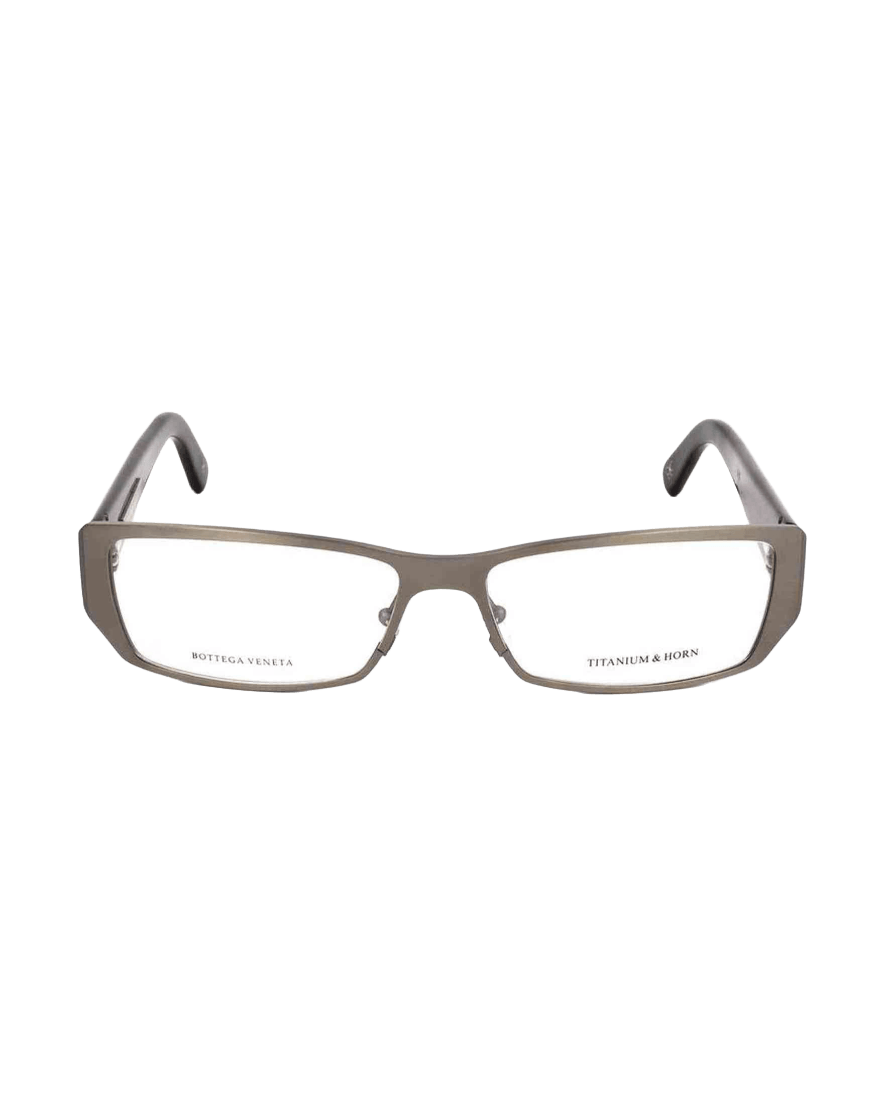 Bottega Veneta Titanium Silver Frame Glam Steals