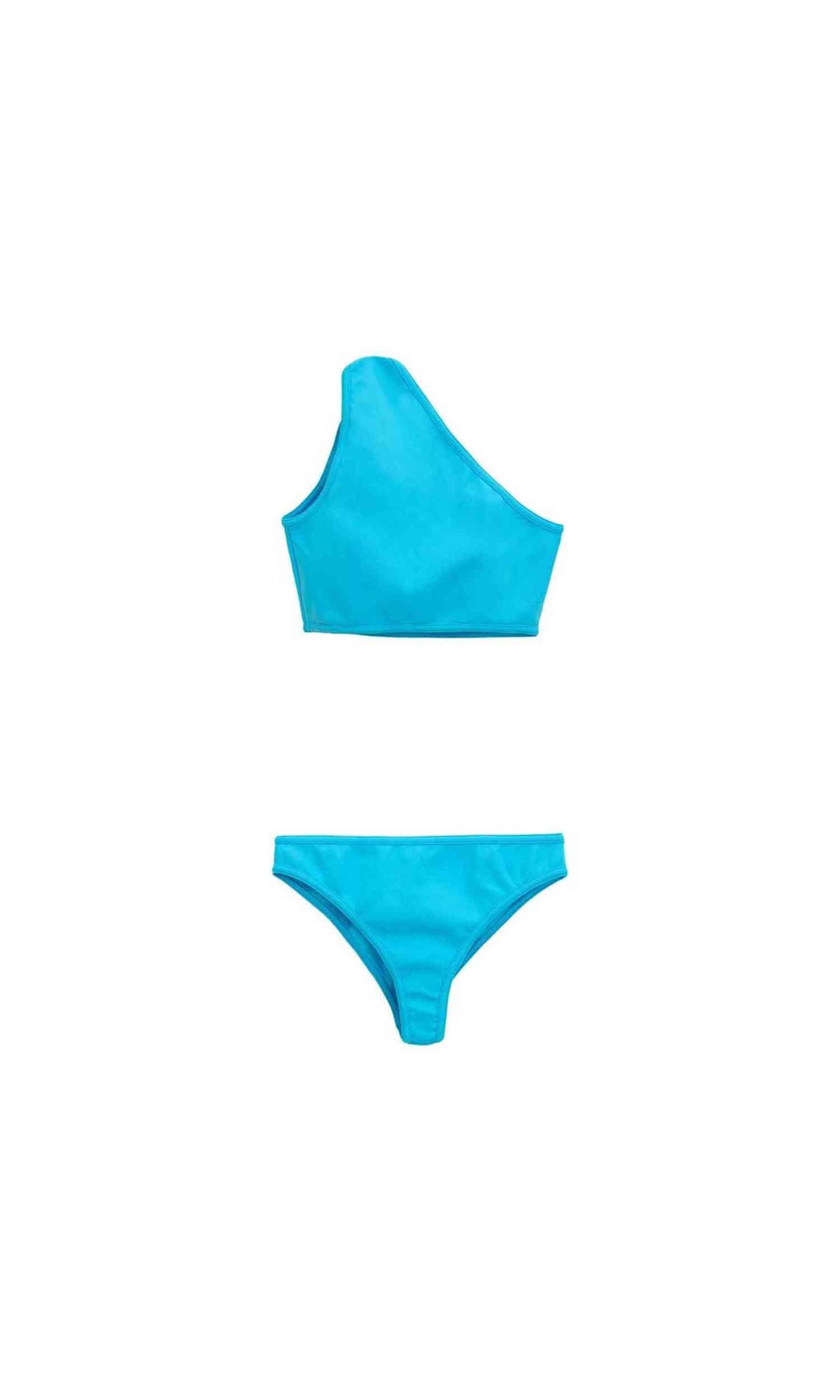 Bottega Veneta Turquoise Polyamide Bikini Glam Steals