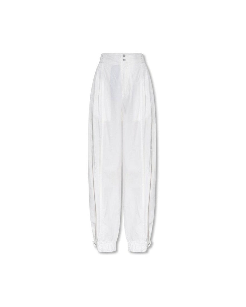 Bottega Veneta White Cotton Pant 