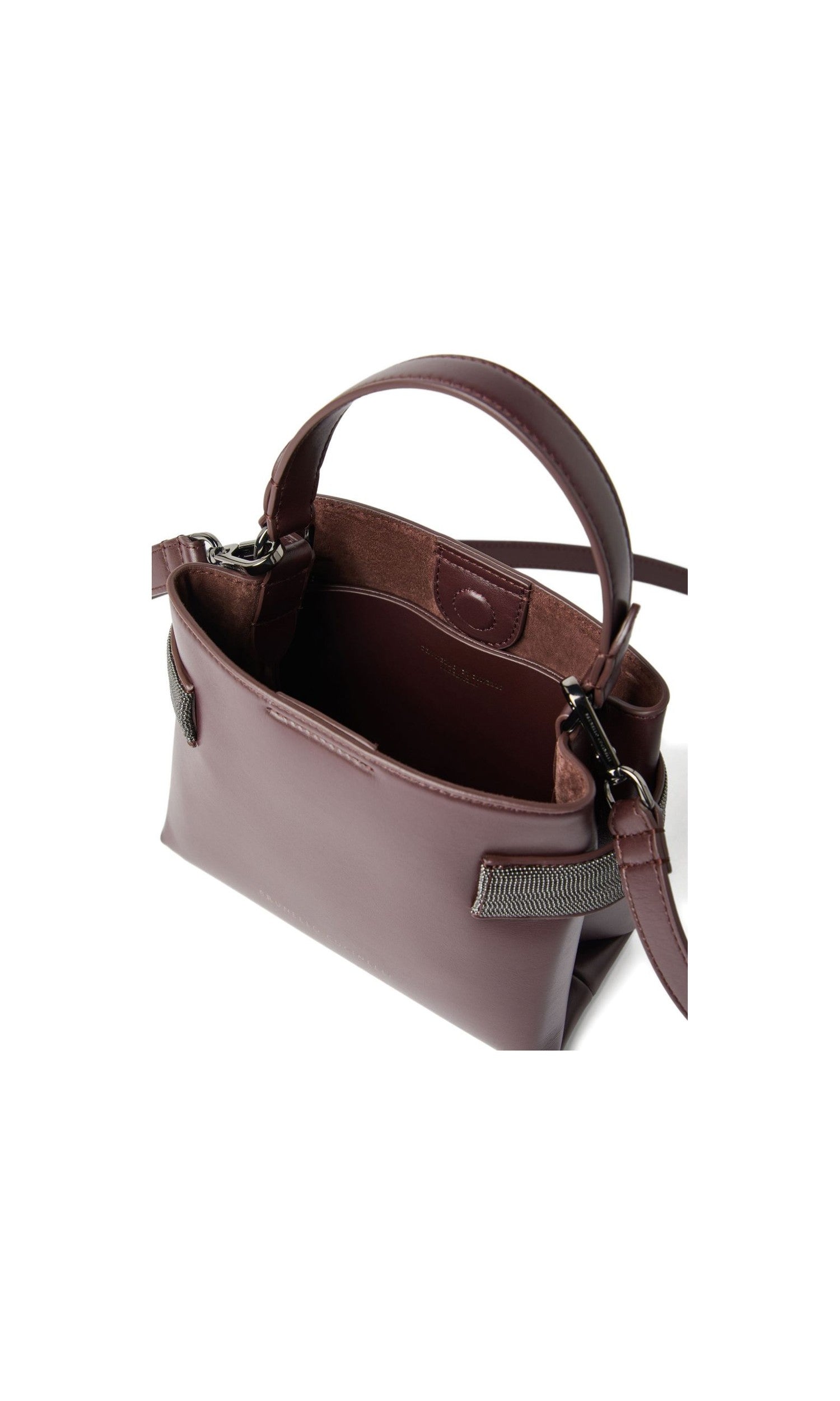 Brunello Cucinelli Bag Bordeaux Glam Steals