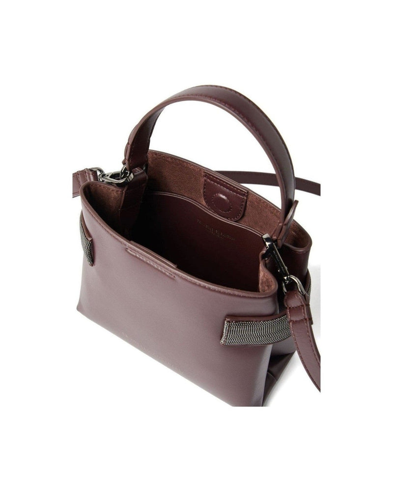 Brunello Cucinelli Bag Bordeaux Glam Steals