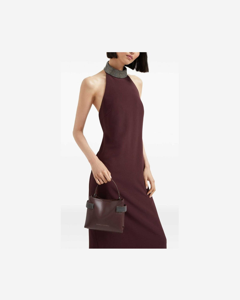 Brunello Cucinelli Bag Bordeaux Glam Steals