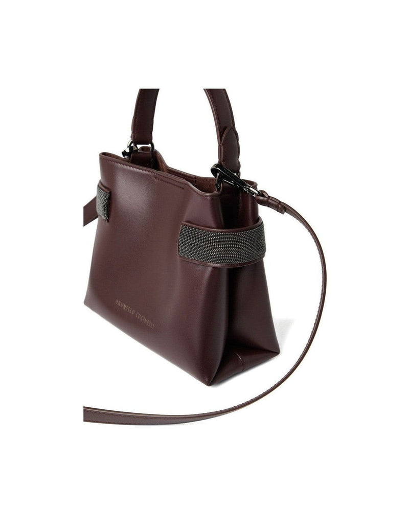 Brunello Cucinelli Bag Bordeaux Glam Steals