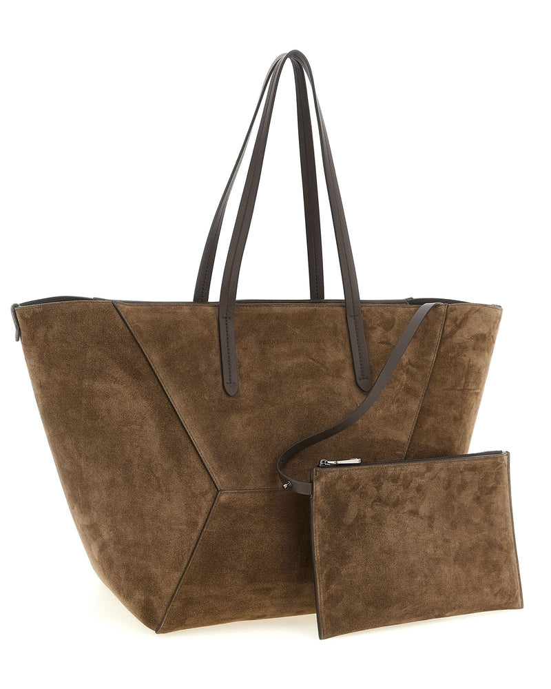 Brunello Cucinelli Bc Duo Maxi Shoulder Bag Glam Steals