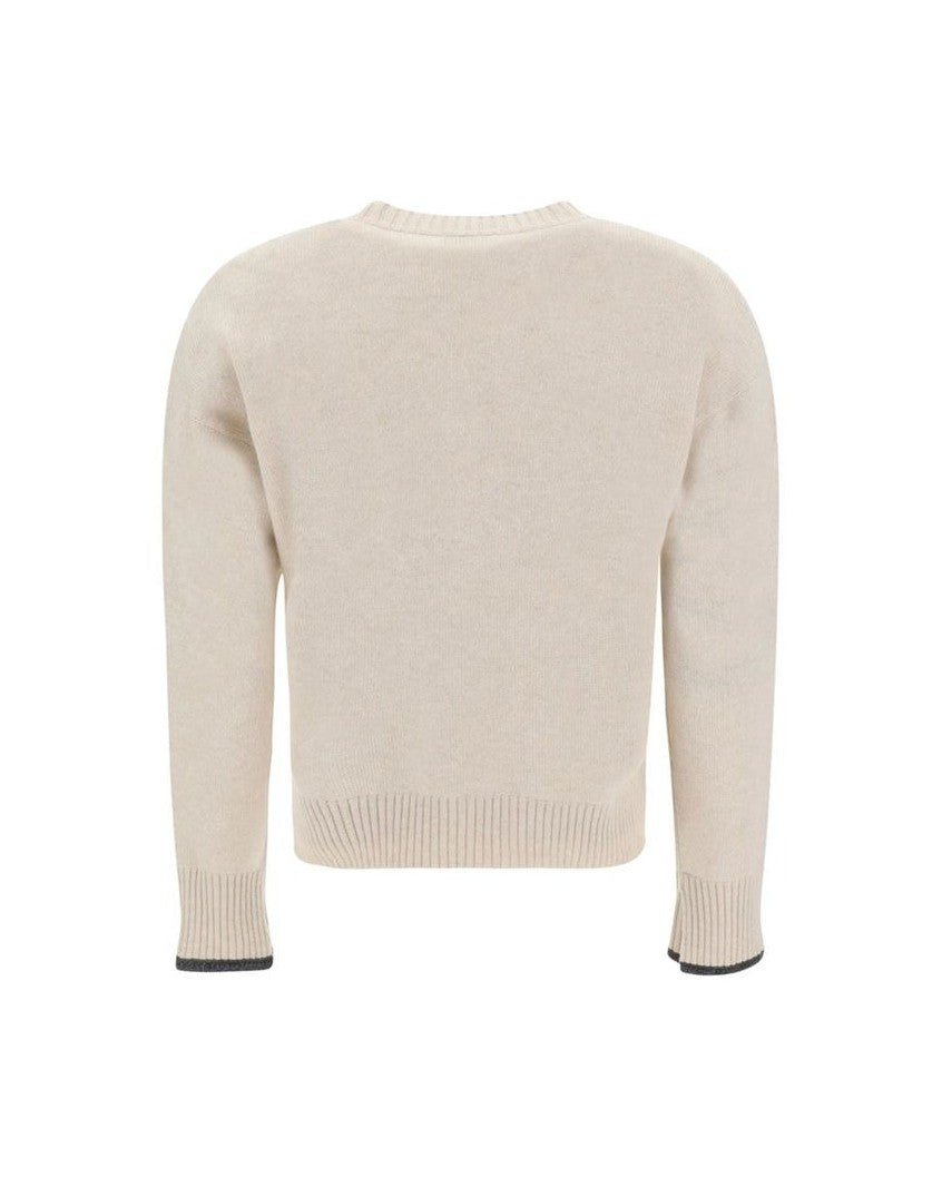 Brunello Cucinelli Beige Cashmere Sweater Glam Steals