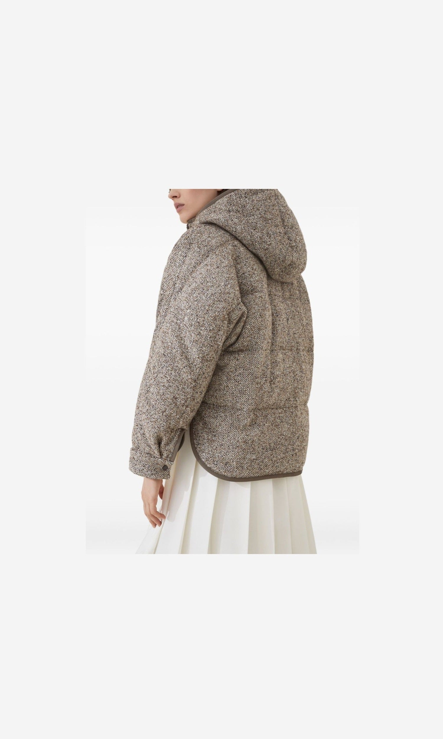 Brunello Cucinelli Beige Coat Glam Steals
