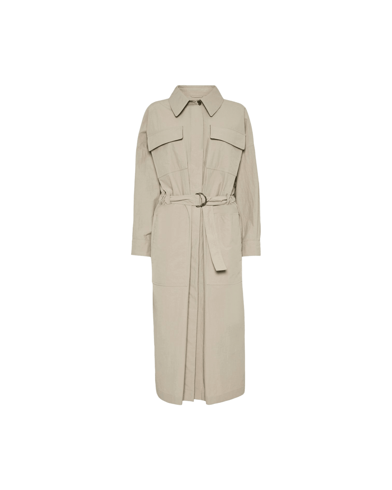 Brunello Cucinelli Beige Coat Glam Steals