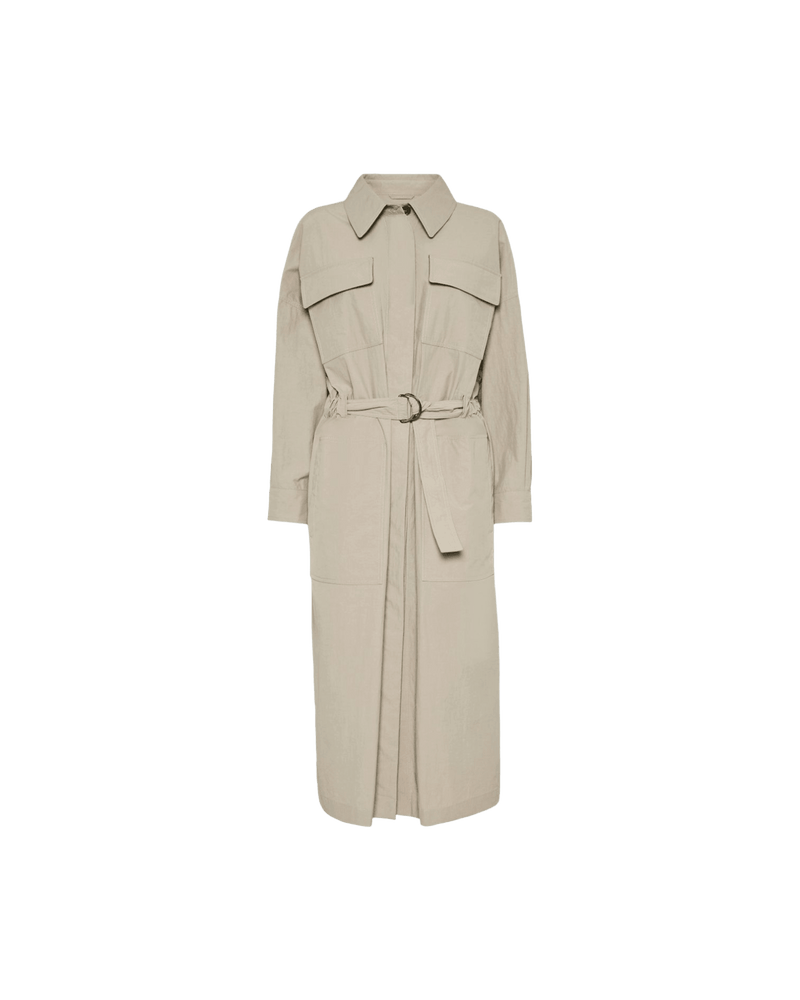 Brunello Cucinelli Beige Coat Glam Steals