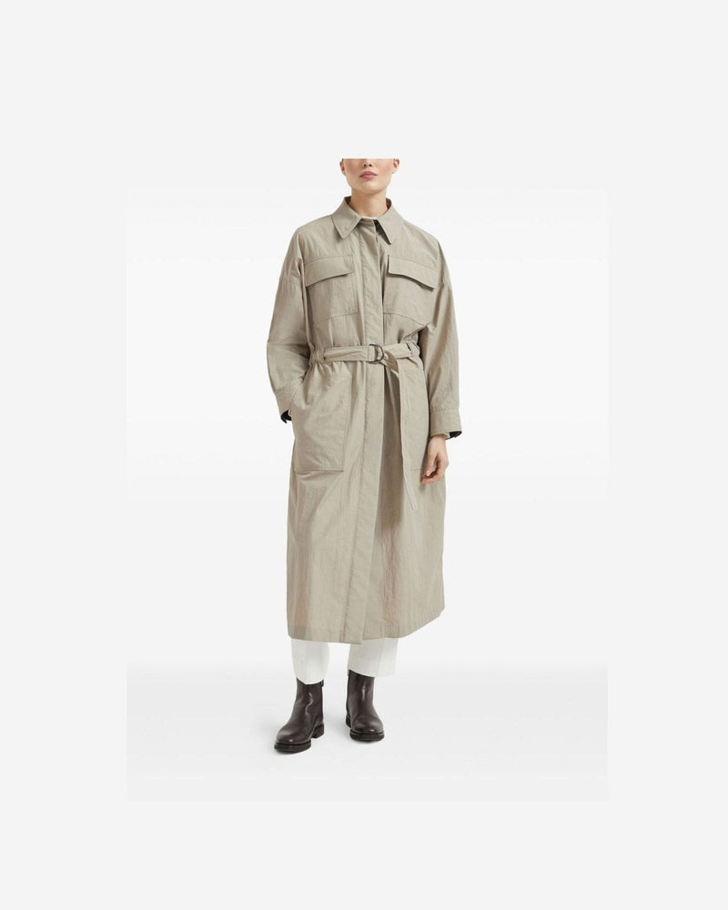 Brunello Cucinelli Beige Coat Glam Steals
