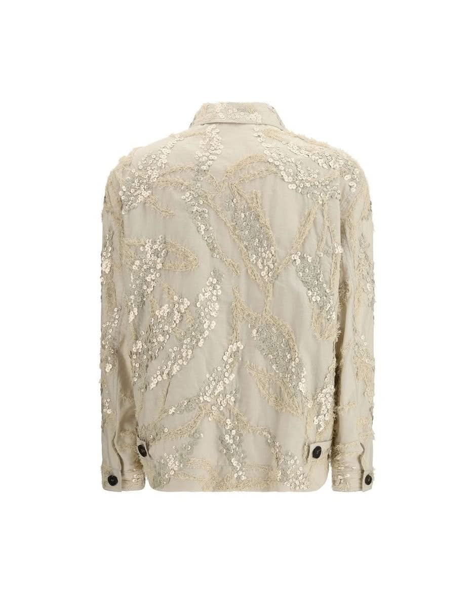 Brunello Cucinelli Beige Cotton Coat 