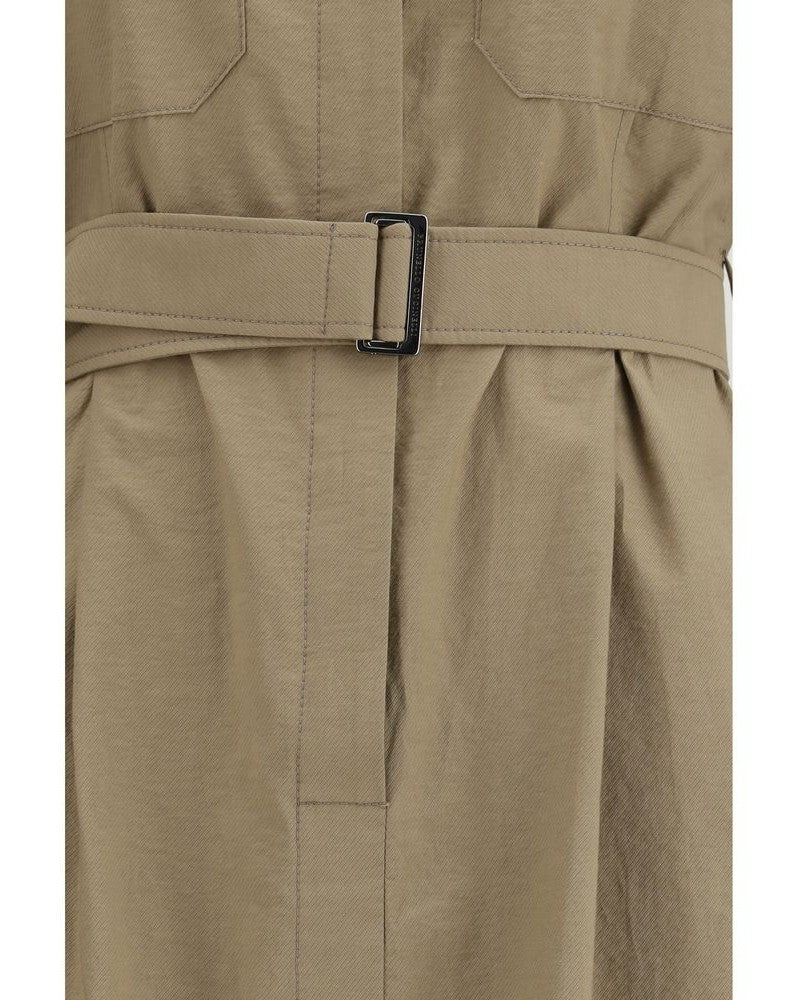 Brunello Cucinelli Beige Cotton Dress Glam Steals