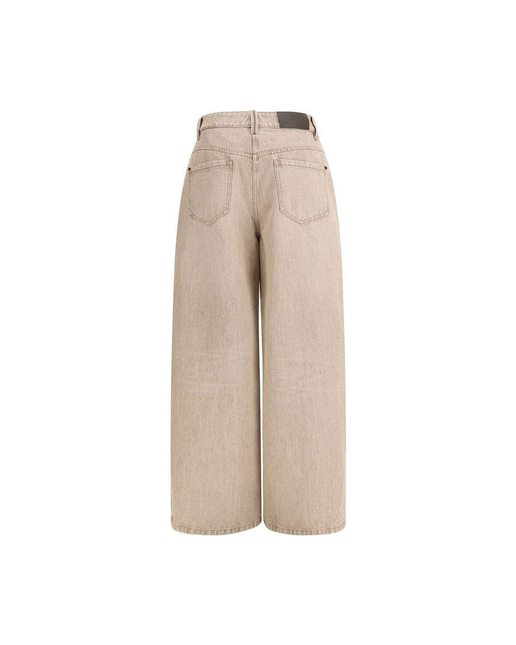 Brunello Cucinelli Beige Cotton Jeans Denim 