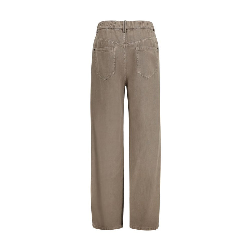 Brunello Cucinelli Beige Cotton Jeans Denim Glam Steals