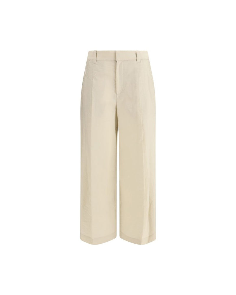 Brunello Cucinelli Beige Cotton Pant Glam Steals