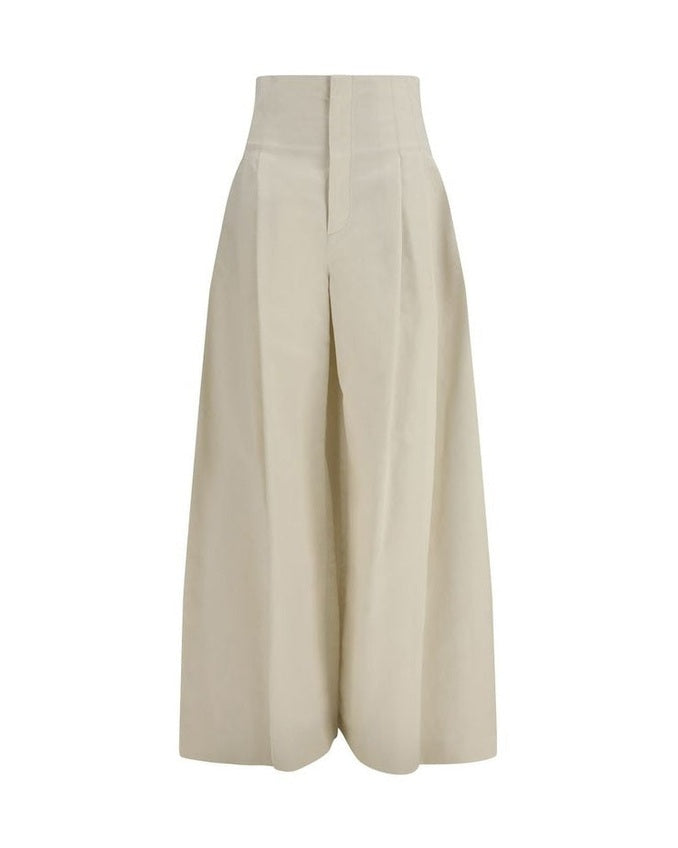 Brunello Cucinelli Beige Cotton Pant 