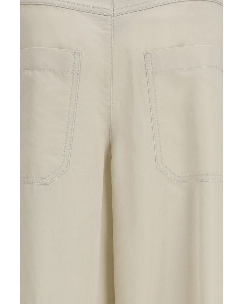 Brunello Cucinelli Beige Cotton Pant 
