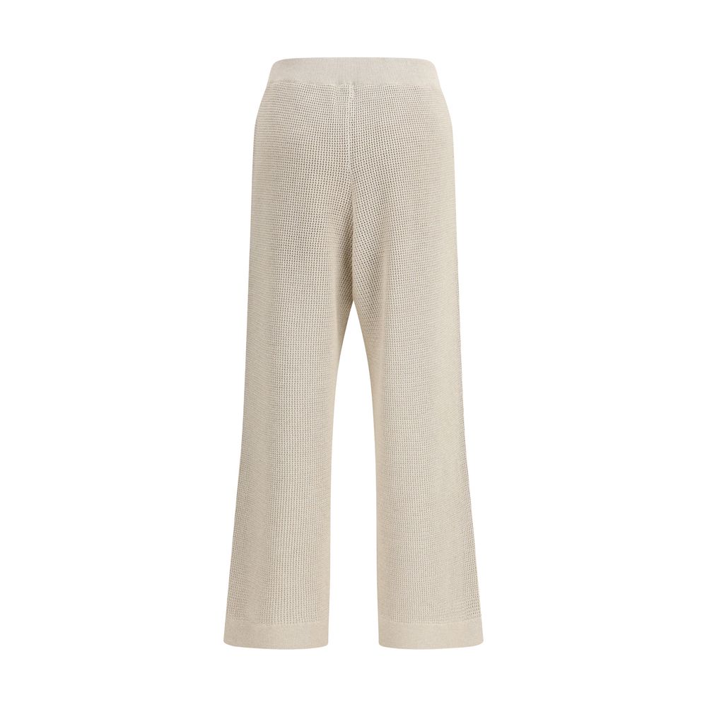 Brunello Cucinelli Beige Cotton Pant Glam Steals