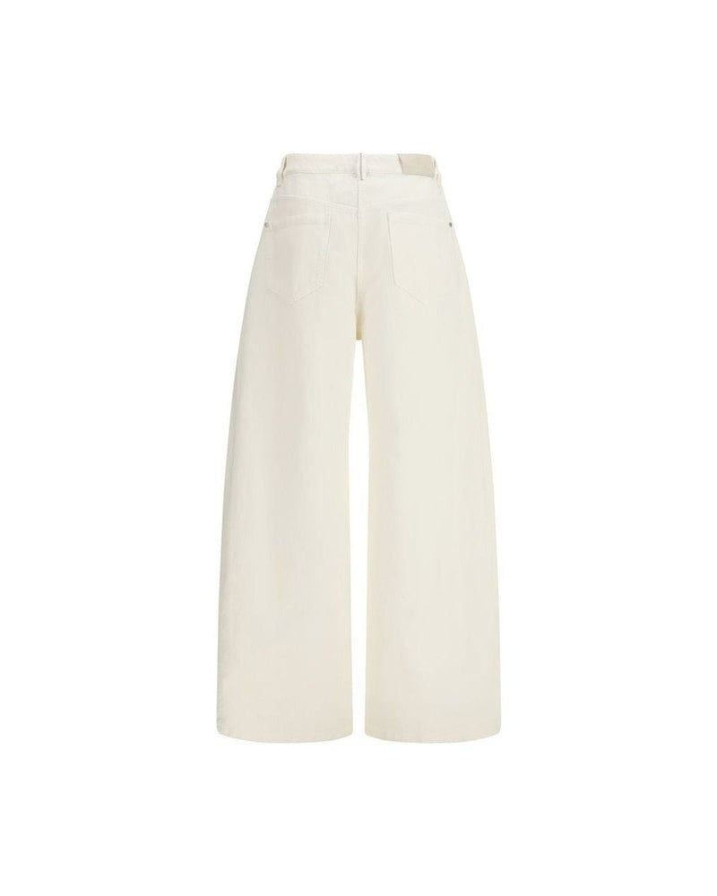 Brunello Cucinelli Beige Cotton Pant Glam Steals