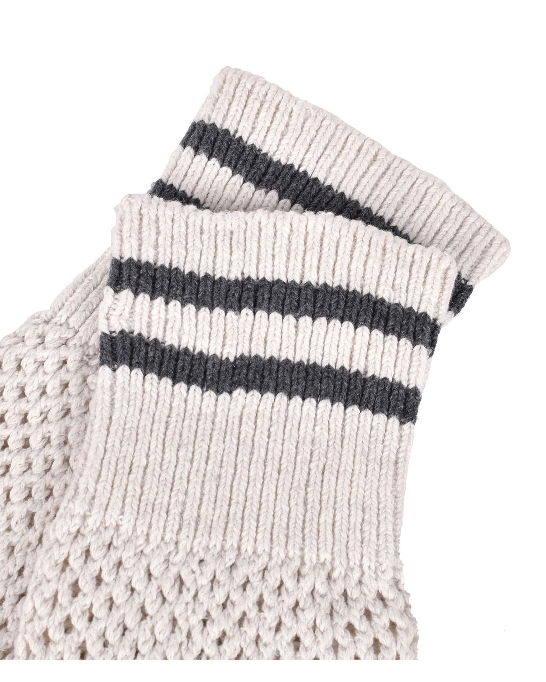 Brunello Cucinelli Beige Cotton Socks 