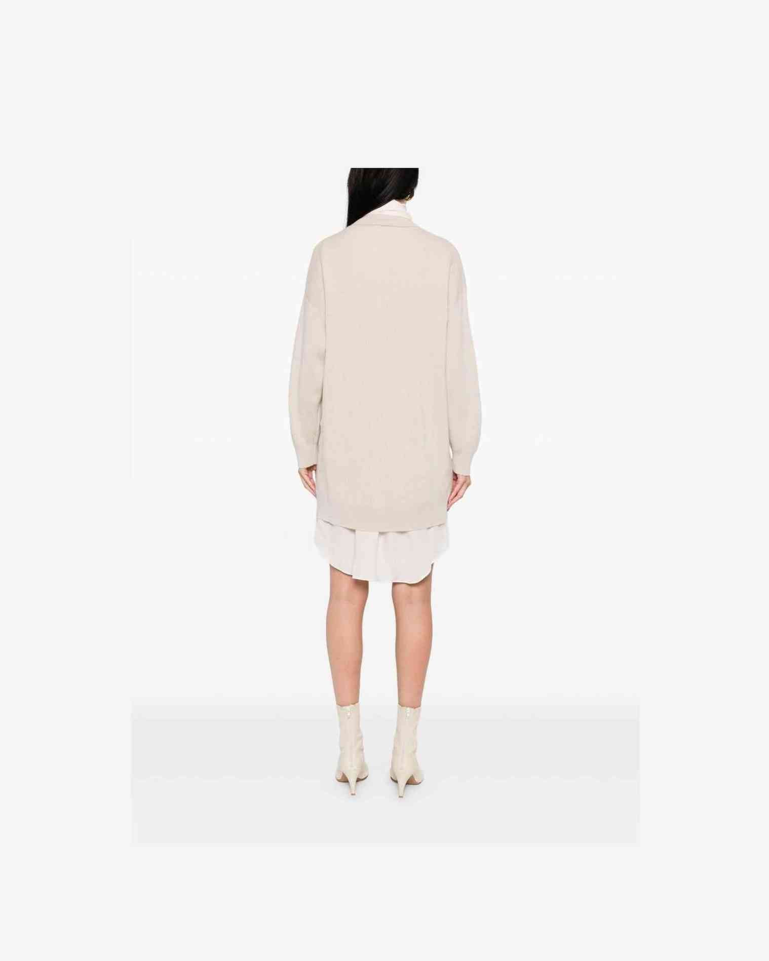 Brunello Cucinelli Beige Dress Glam Steals