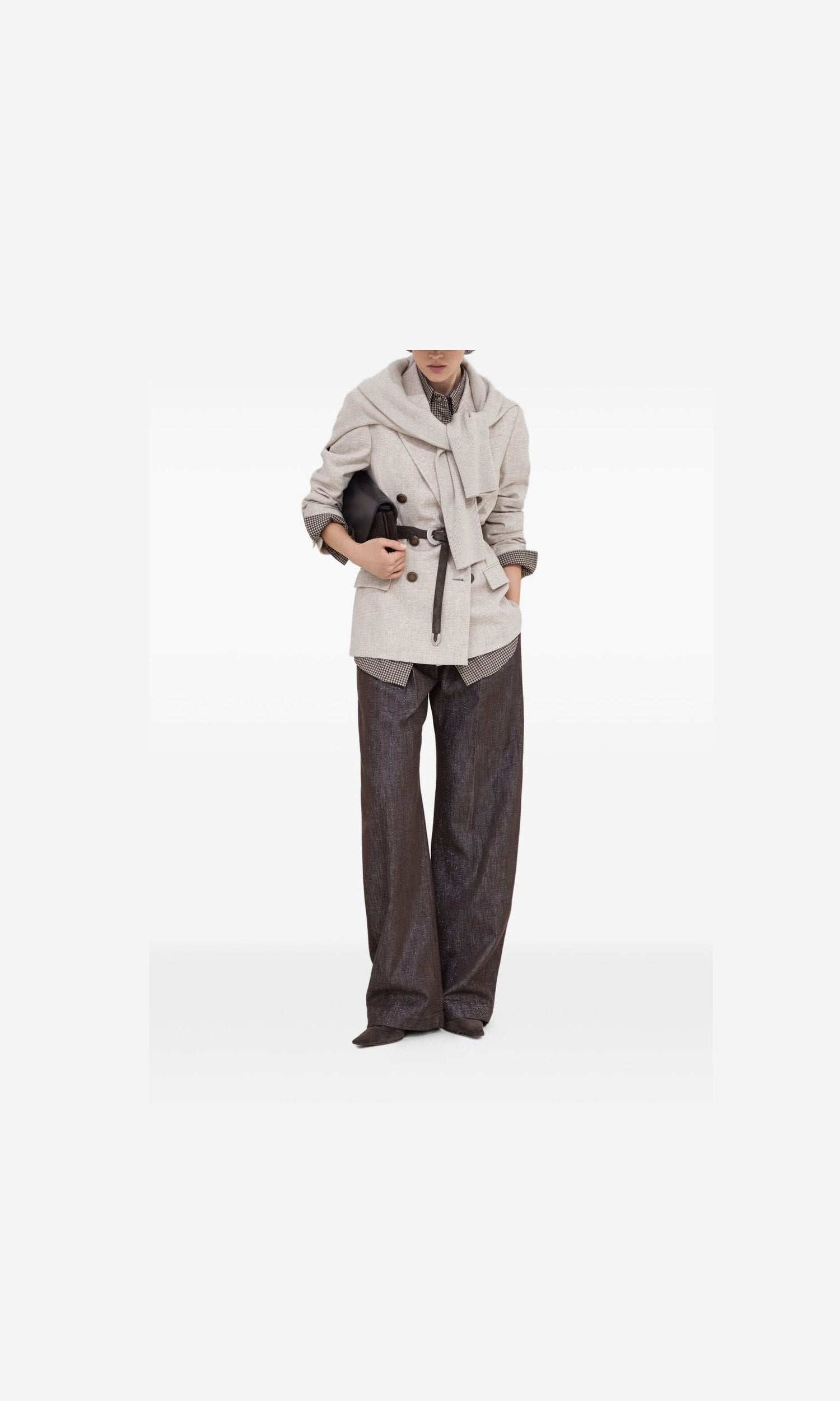 Brunello Cucinelli Beige Jacket Glam Steals