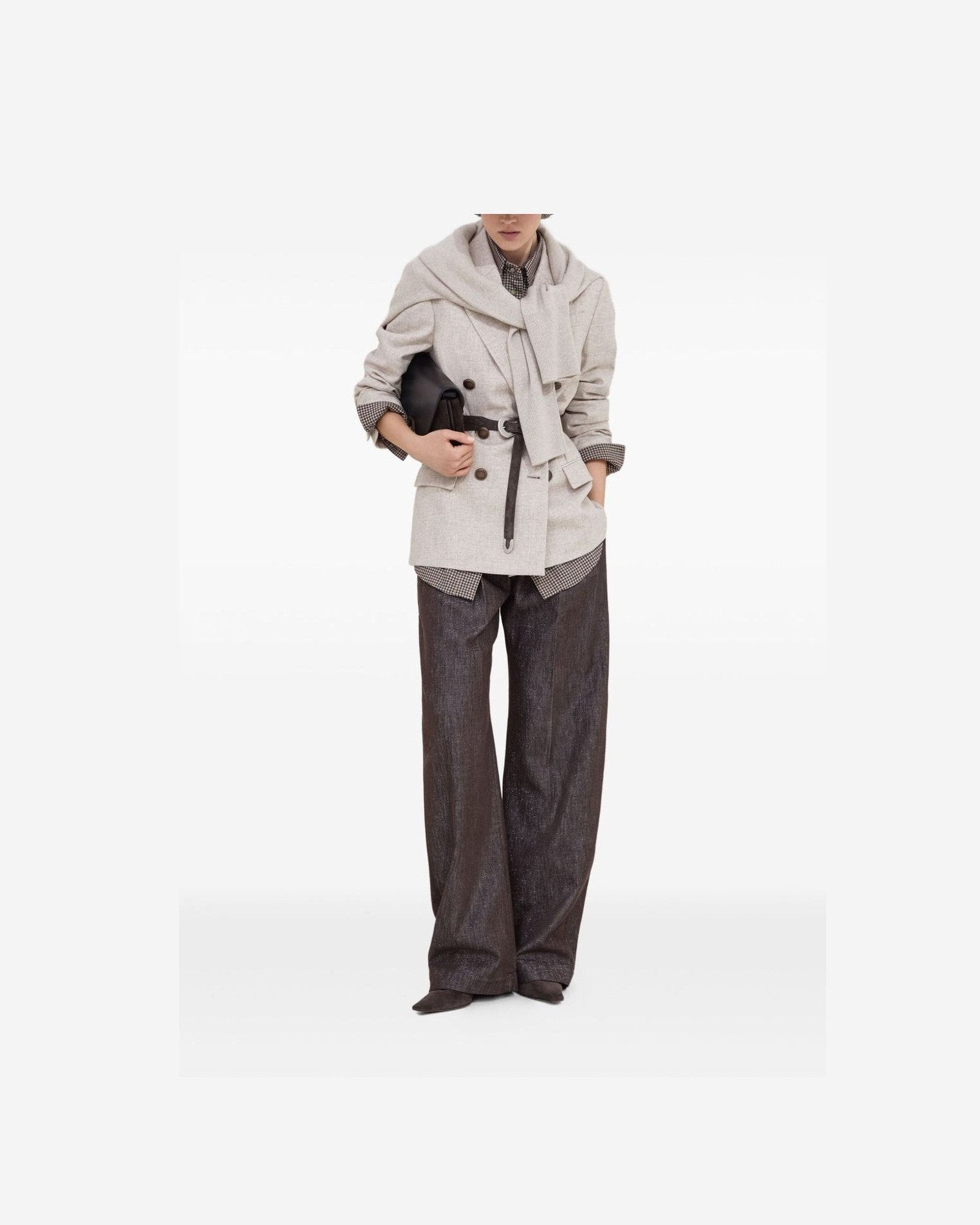Brunello Cucinelli Beige Jacket Glam Steals