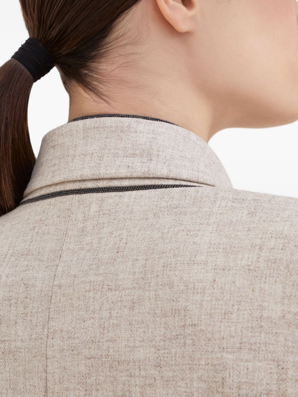 Brunello Cucinelli Beige Jacket Glam Steals