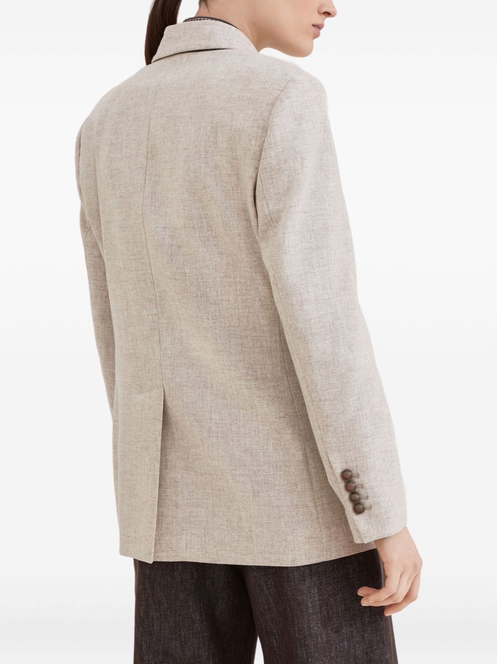 Brunello Cucinelli Beige Jacket Glam Steals