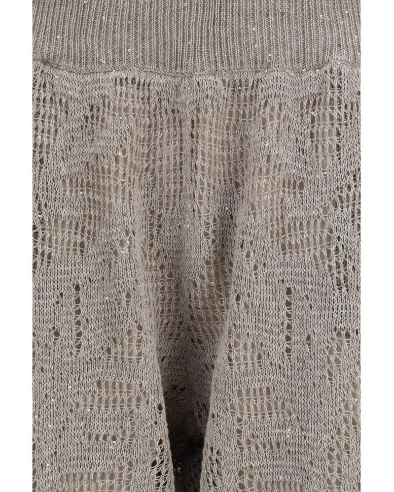Brunello Cucinelli Beige Linen Casual Pant Glam Steals