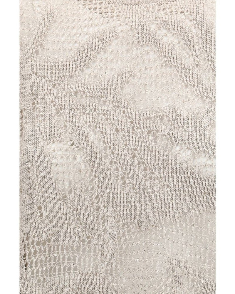 Brunello Cucinelli Beige Linen T-shirt Glam Steals