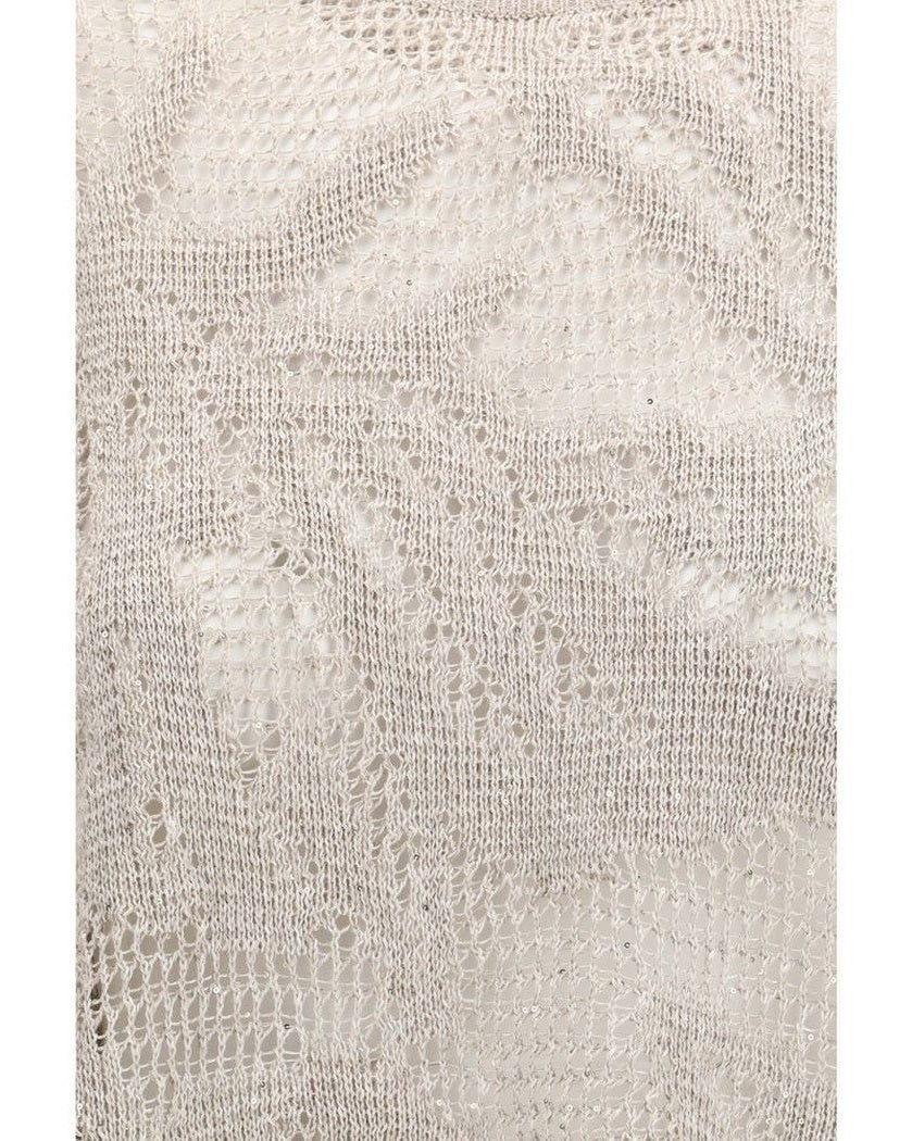 Brunello Cucinelli Beige Linen T-shirt Glam Steals