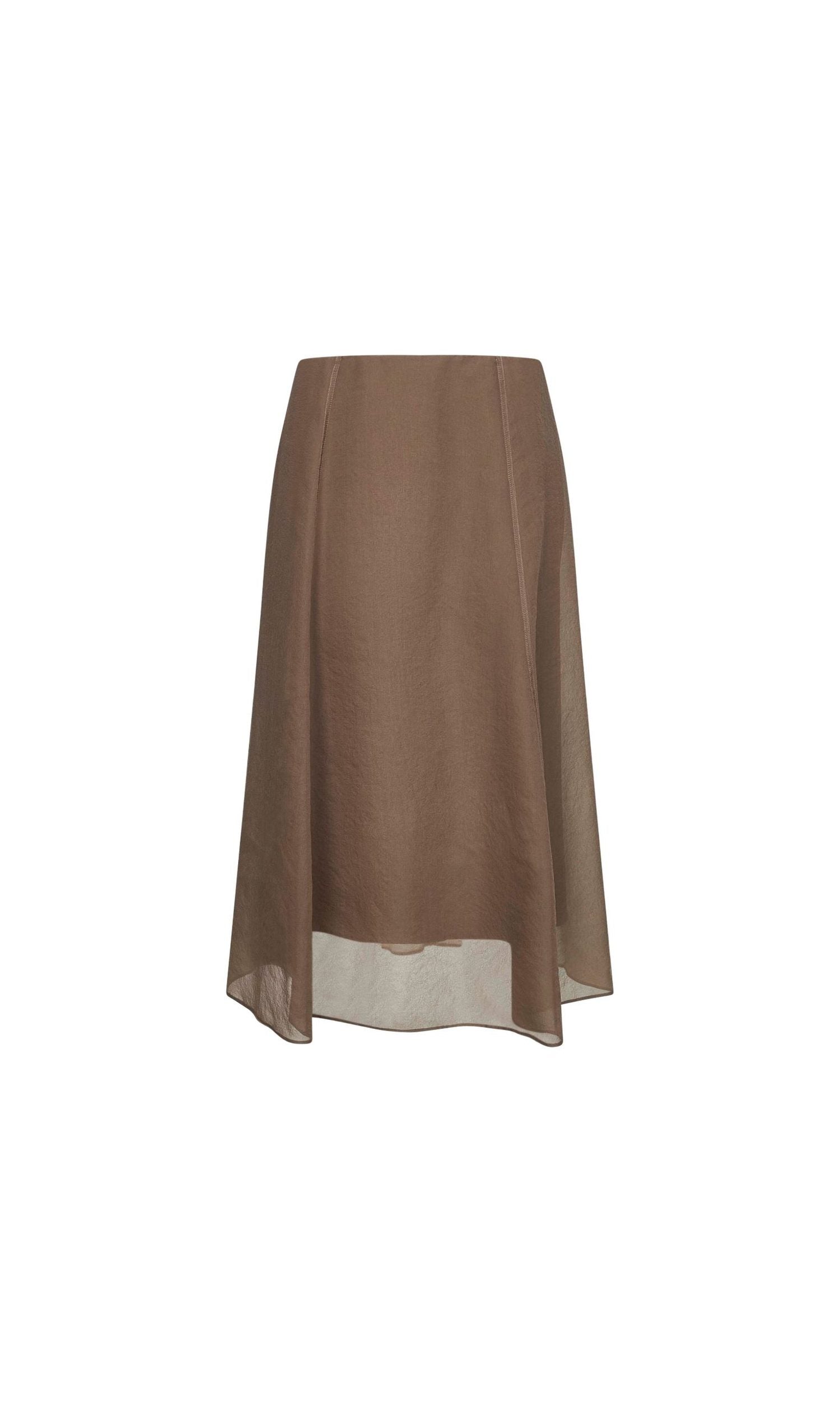 Brunello Cucinelli Beige Skirt Glam Steals