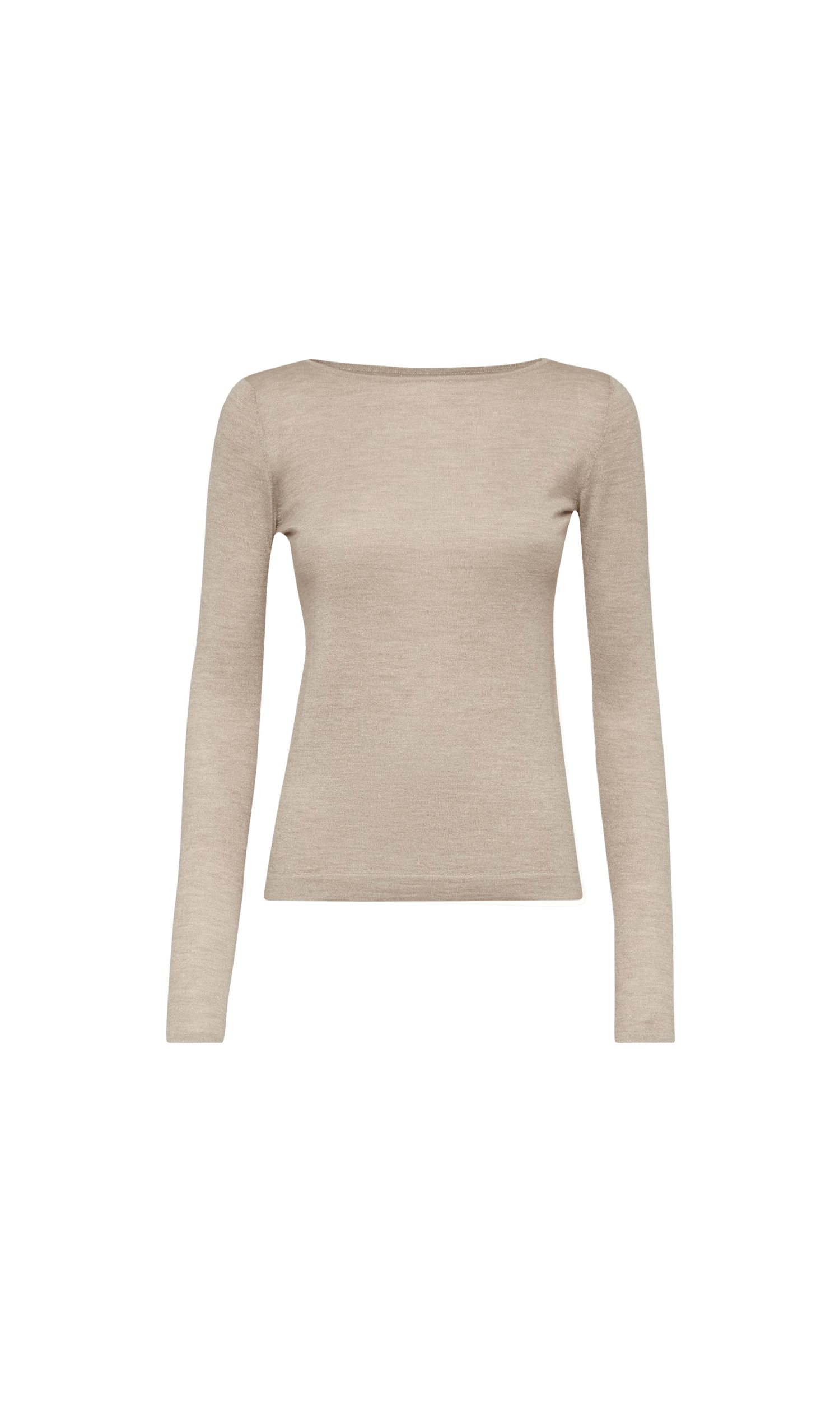 Brunello Cucinelli Beige Sweater Glam Steals