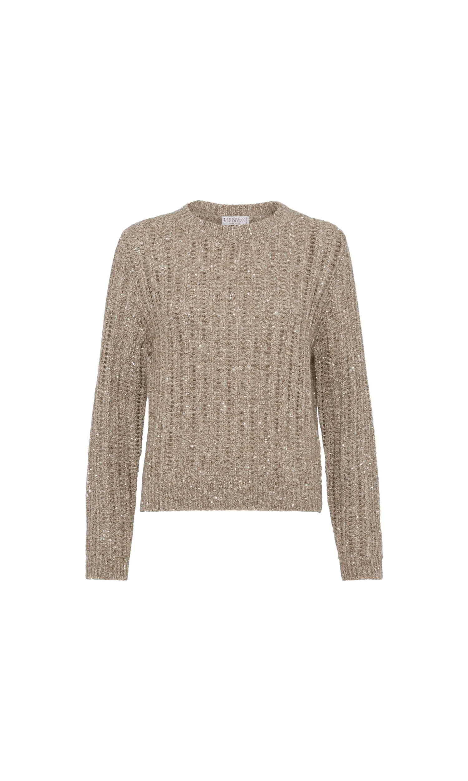 Brunello Cucinelli Beige Sweater Glam Steals