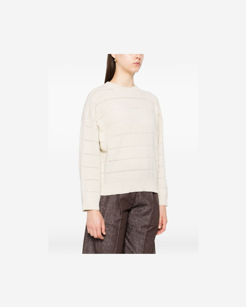 Brunello Cucinelli Beige Sweater Glam Steals