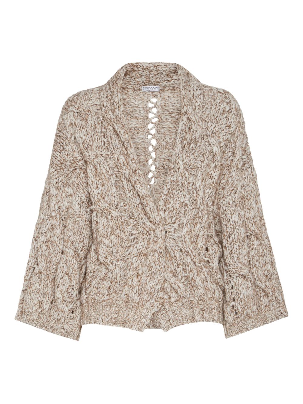 Brunello Cucinelli Beige Sweater Glam Steals