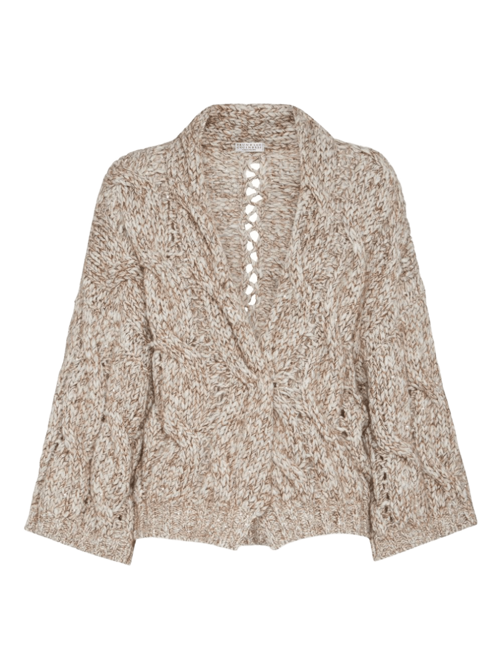 Brunello Cucinelli Beige Sweater Glam Steals