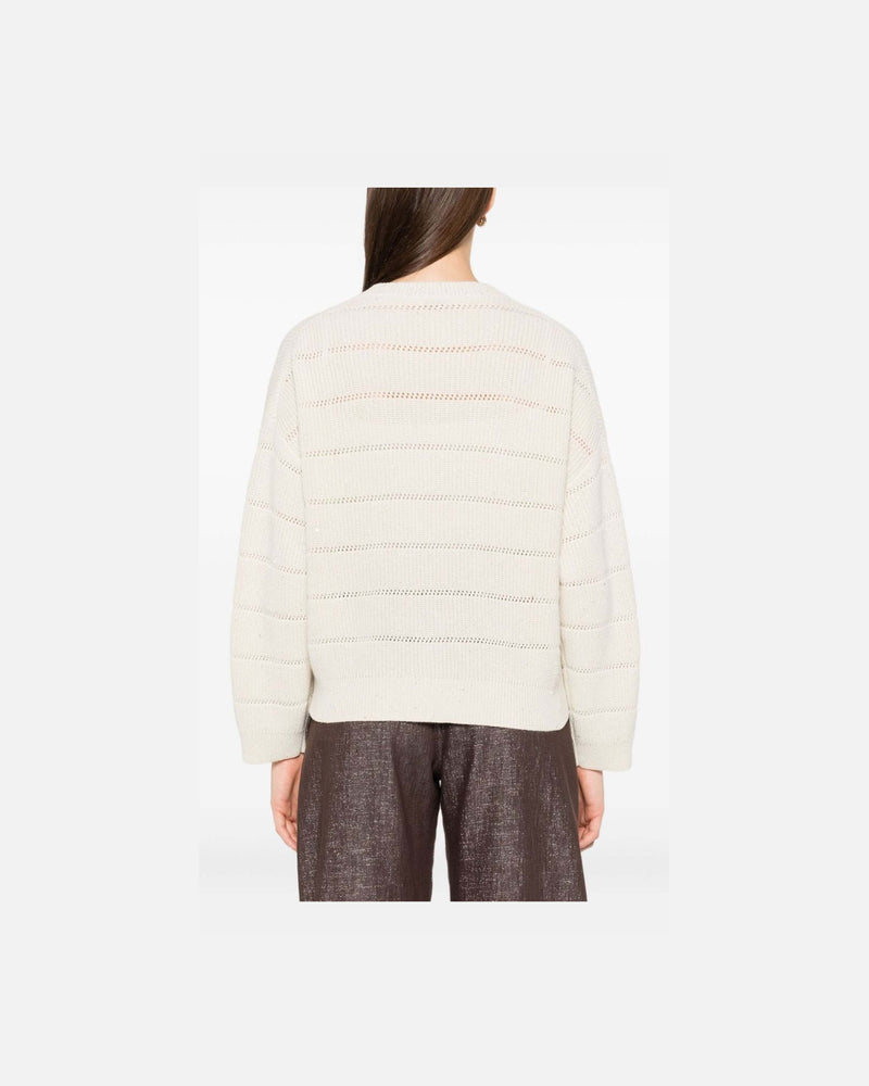 Brunello Cucinelli Beige Sweater Glam Steals