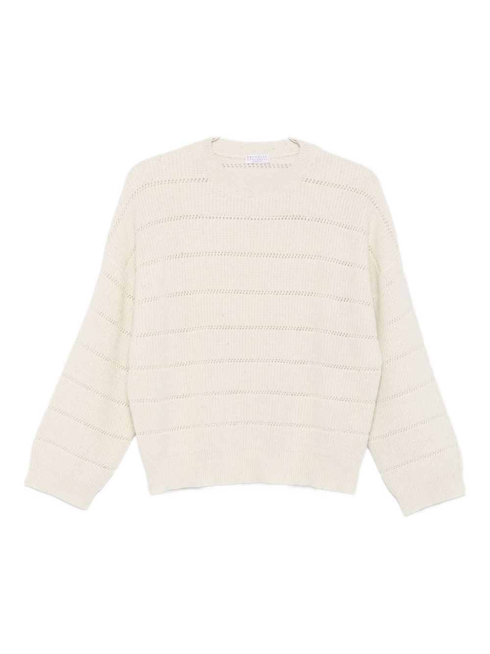 Brunello Cucinelli Beige Sweater Glam Steals