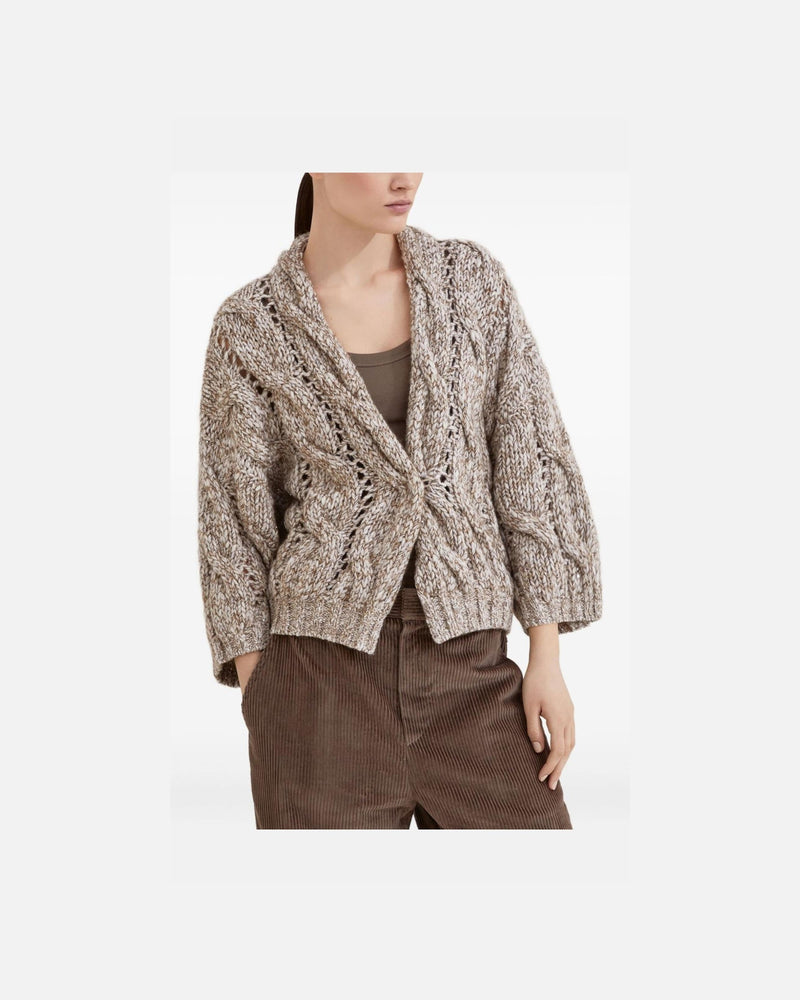 Brunello Cucinelli Beige Sweater Glam Steals