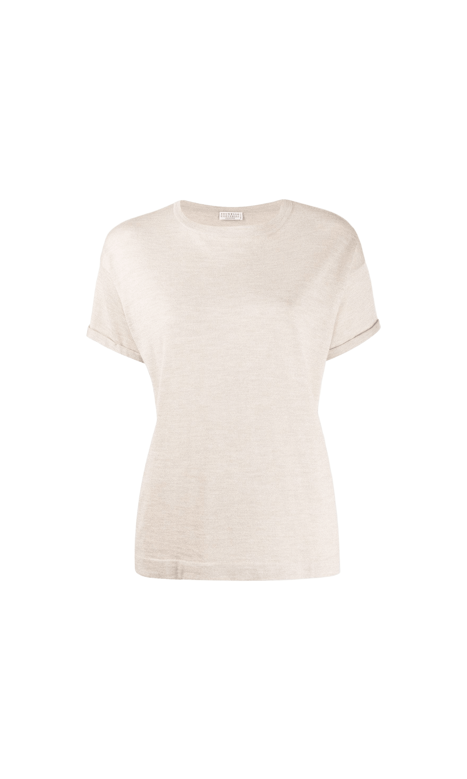 Brunello Cucinelli Beige T-shirt Glam Steals