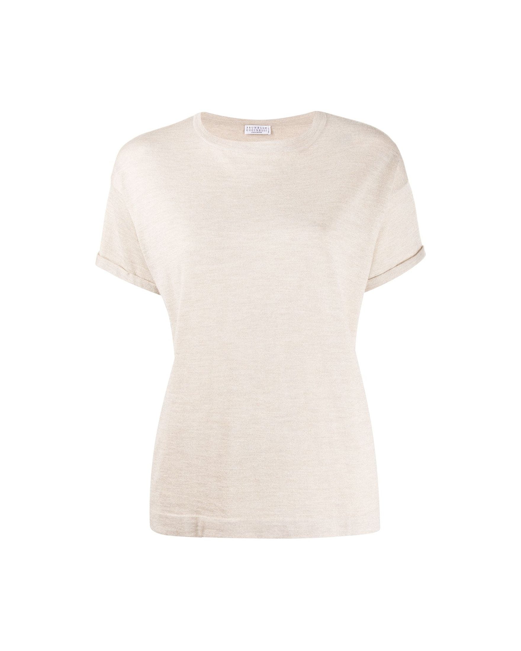 Brunello Cucinelli Beige T-shirt and Polo Glam Steals