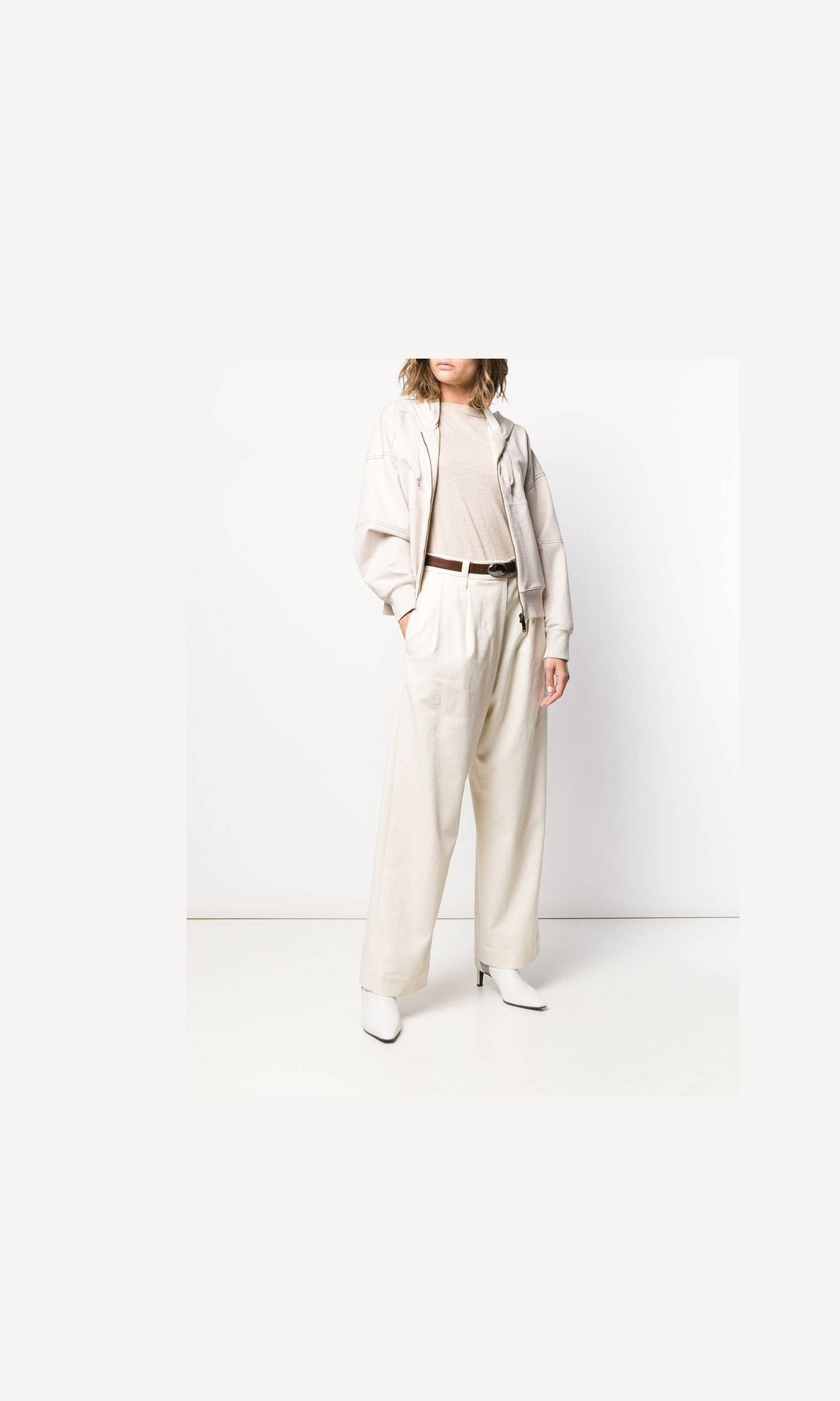 Brunello Cucinelli Beige T-shirt and Polo Glam Steals