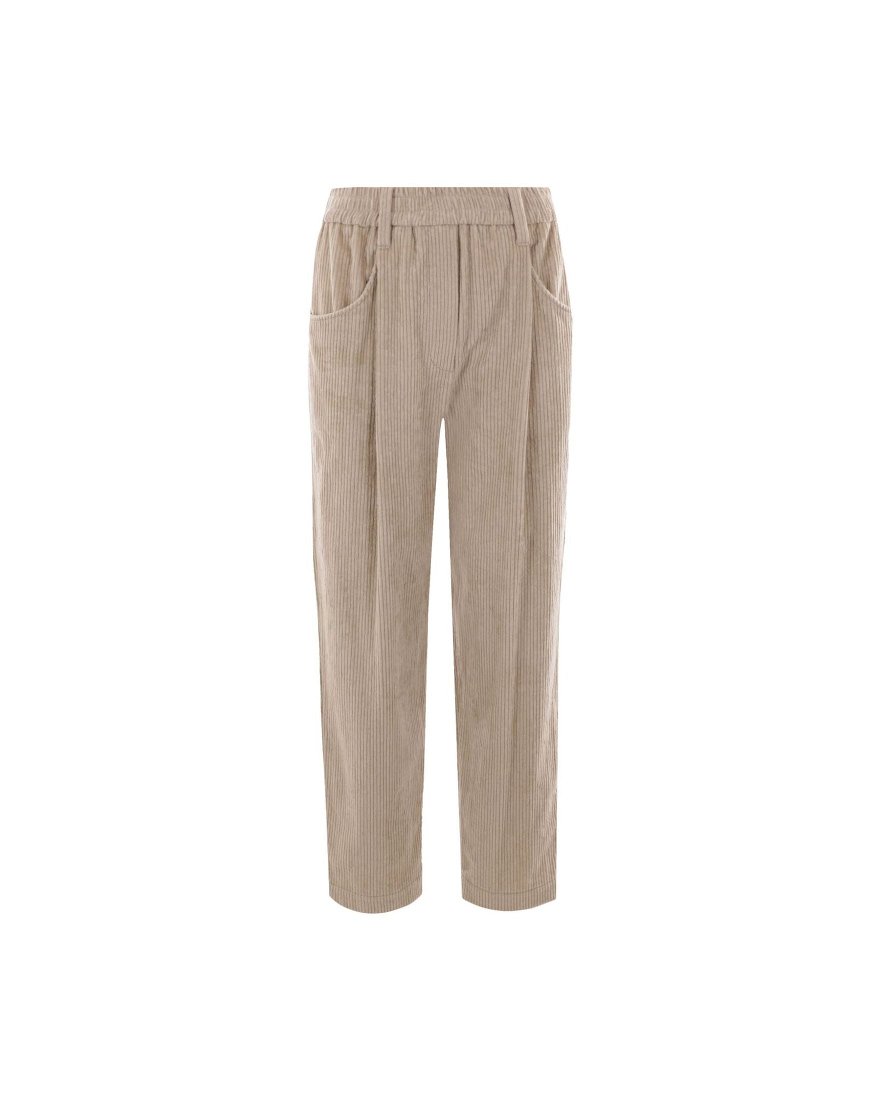 Brunello Cucinelli Beige Trouser Glam Steals