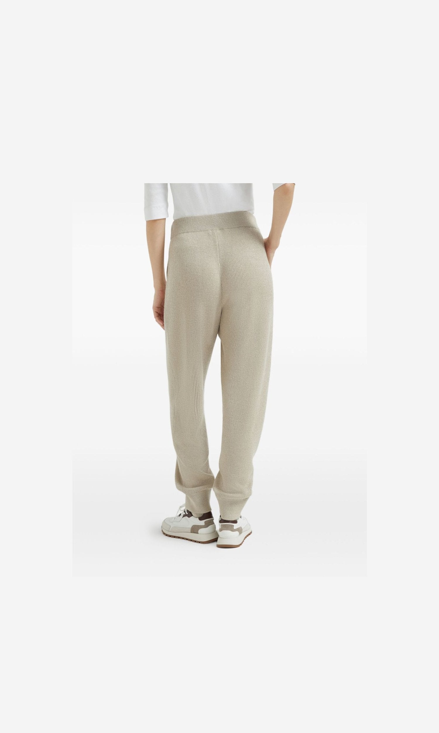 Brunello Cucinelli Beige Trouser Glam Steals