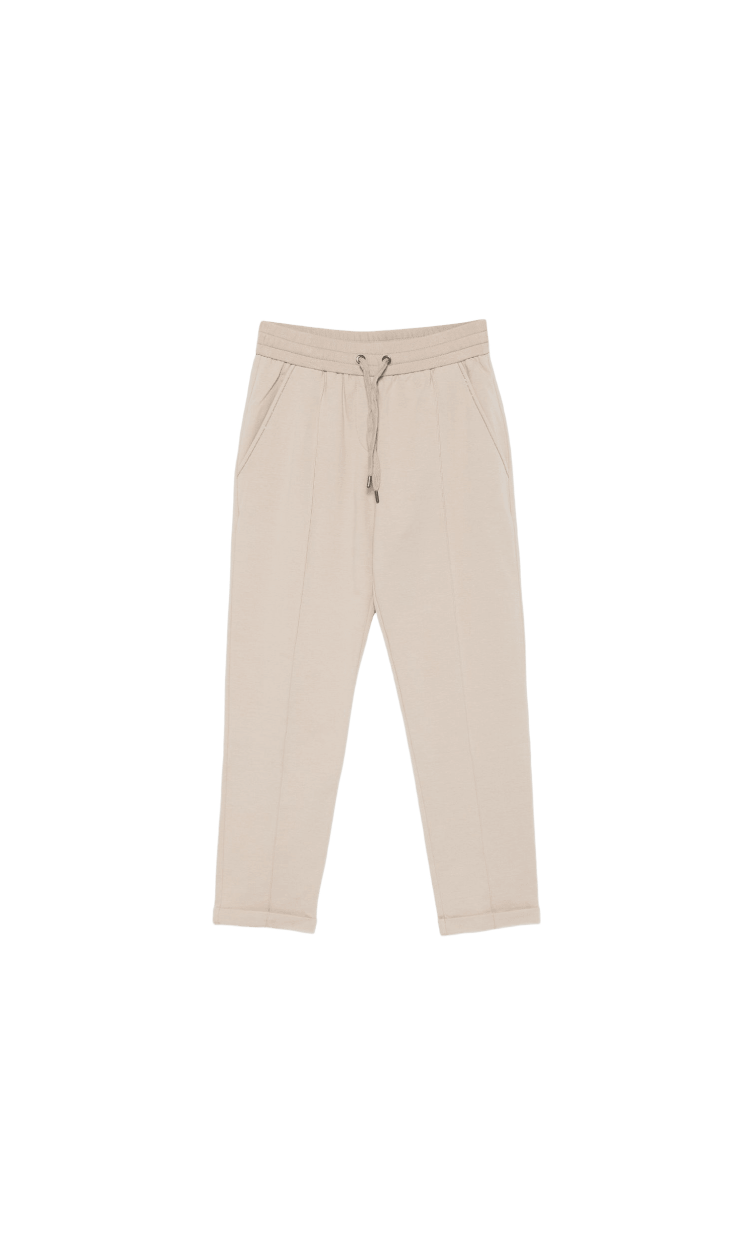 Brunello Cucinelli Beige Trouser Glam Steals