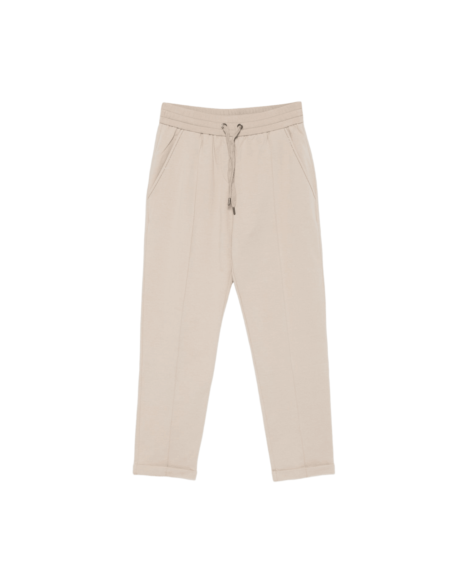 Brunello Cucinelli Beige Trousers Glam Steals