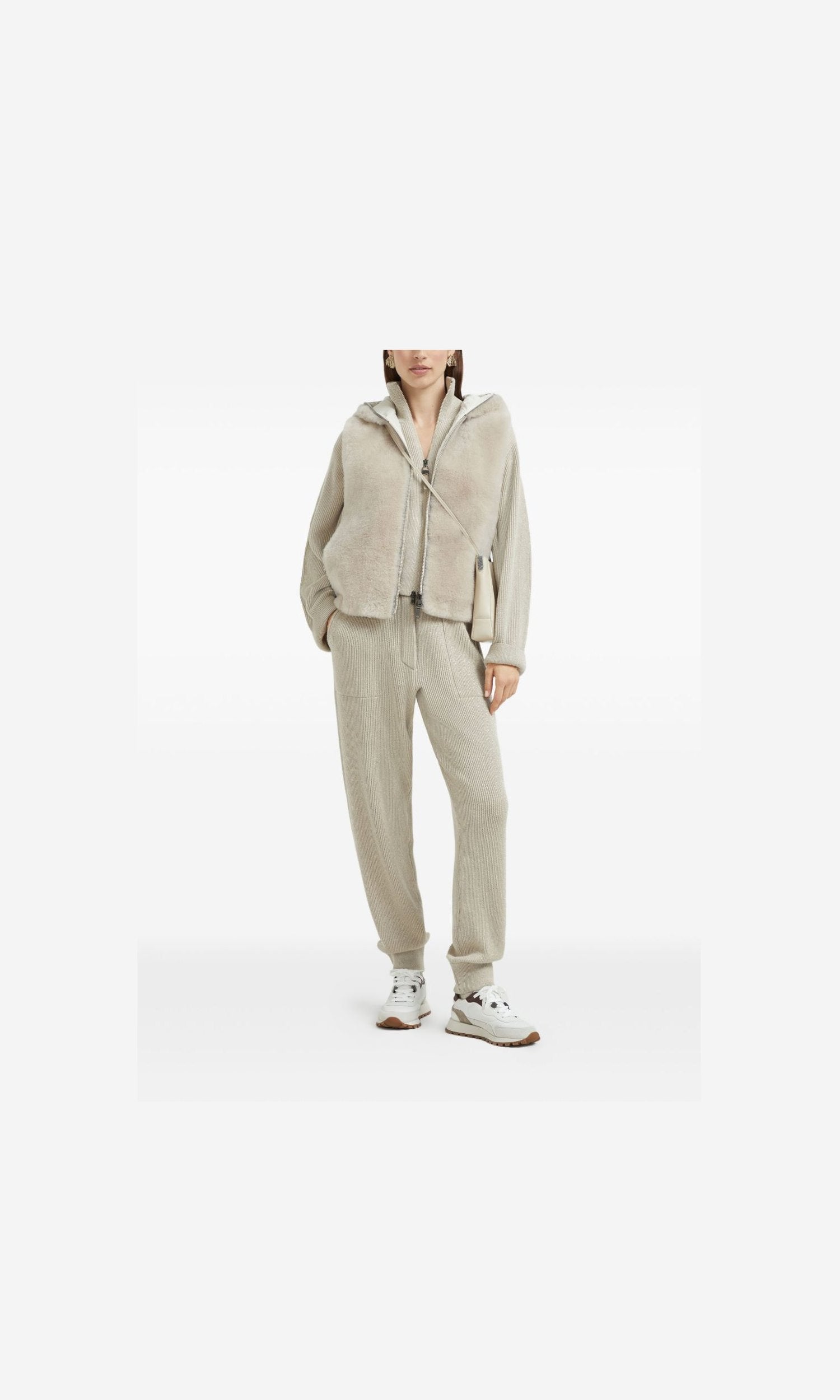 Brunello Cucinelli Beige Trouser Glam Steals