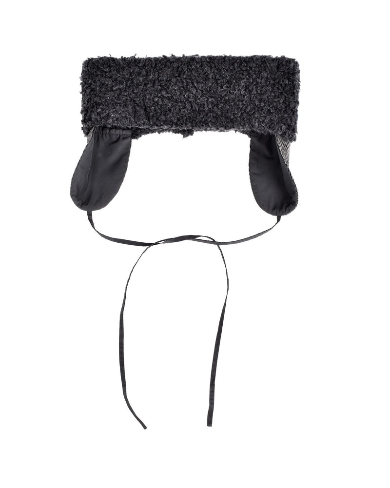 Brunello Cucinelli Black Cashmere Ear Muffs 