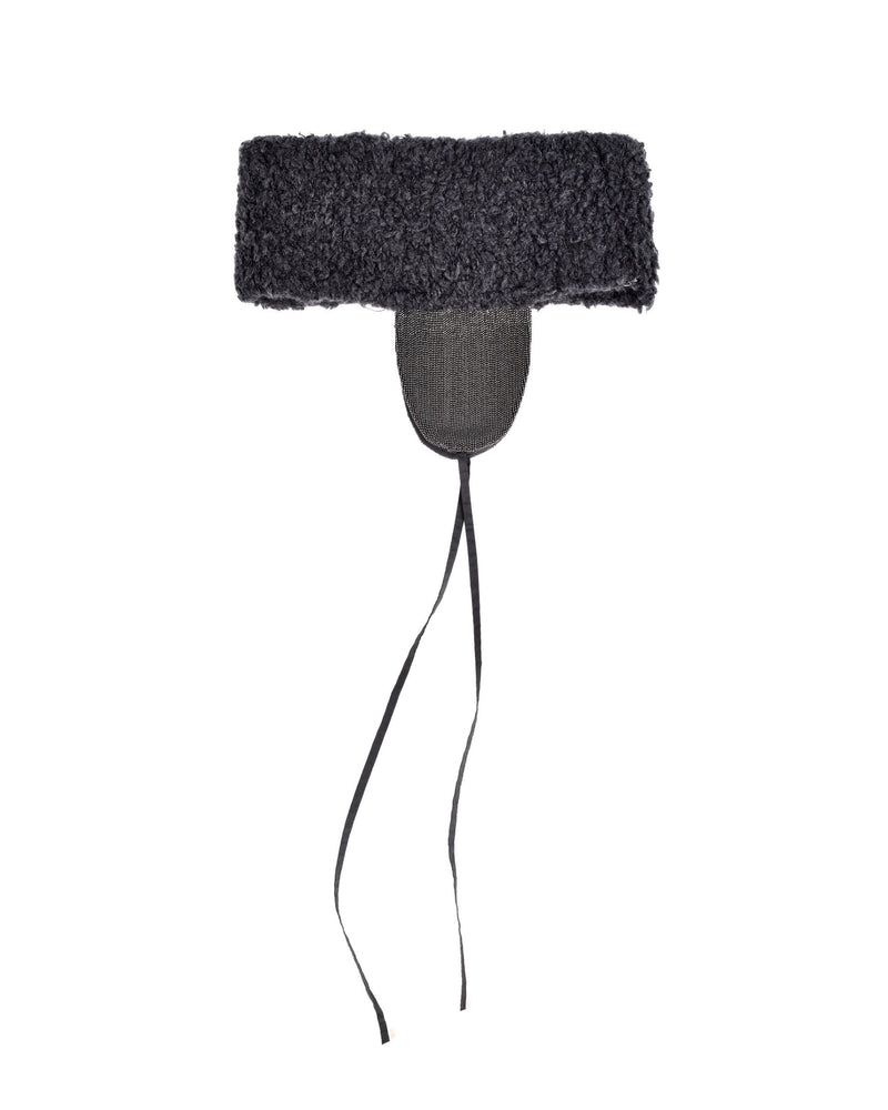 Brunello Cucinelli Black Cashmere Ear Muffs 
